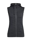 Eine isolierende Merino Damenweste mit Kapuze - die Dia Hooded Vest verfügt über unser Corespun-Merino mit elastischem LYCRA und ist perfekt als wärmender Layer an Wintertagen.