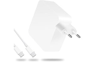 LTBSTOYE Chargeur Mac Book Pro USB C 65W Compatible avec Le MacBook Pro,Air 16,15,13(2023-2016),Nouveau MacBook Air, iPad Pro et Tous Les Appareils USB-C,avec 2M USB C Câble.