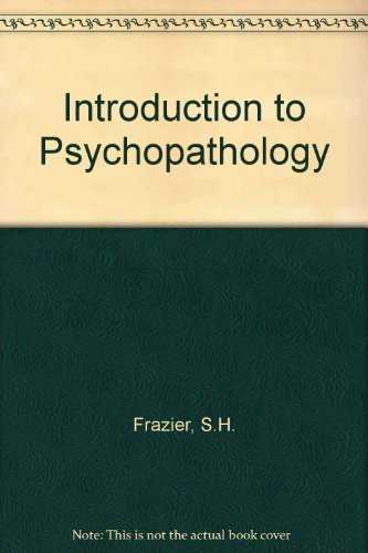 Preisvergleich Produktbild Introduction to Psychopathology