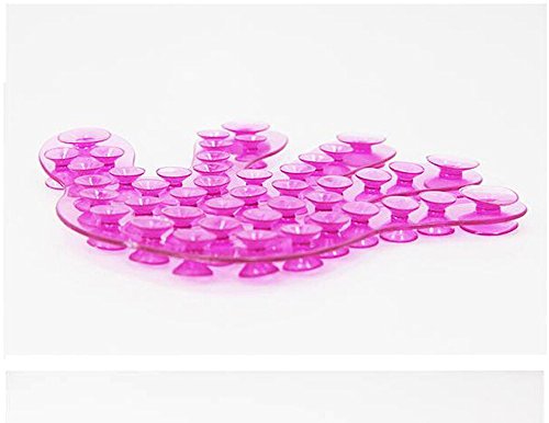 dealglad® 3 PVC Kunststoff, starkes Magic doppelseitig Vakuum Saugnapf Sucker (zufällige Farbe), plastik, Palm, 13 x 10cm(Palm) / 12 x 7cm(Feet) - 4