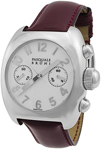 Pasquale Bruni Uomo Chronograph Stainless Swiss Made Automatic Men's Watch 01MCA1BORD