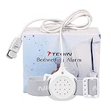 TEQIN Neu Voll-Featured Kinder Ultimativ Bettnässer Alarm Feuchtigkeitssensor mit Ton und Vibration für Kinder Jungen Mädchen Topftraining - 9