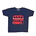 Inda-Bayi Baby-Toddler-Kids Heavy Cotton T Shirt - london bus