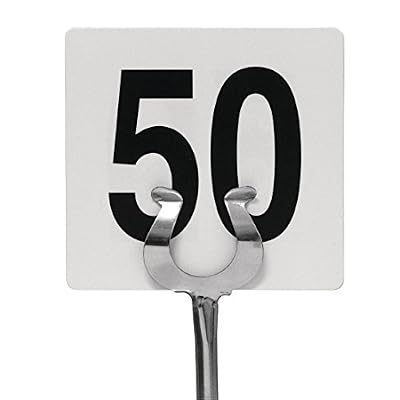 Olympia numéros de table 1-50 95 x 100 mm Mariage Pubs clubs de restaurant Cafe Bar