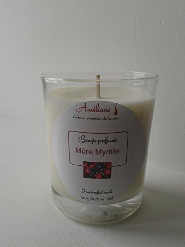 Perfumed candle Blackberry and Blueberry