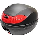 Ryde 32-Liter-Koffer für Motorrad/Moped - Ideal zur Aufbewahrung von Helmen, Kleidung und Zubehör