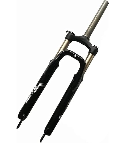Fourche VTT Avant Anti-Vibrations En Acier Solide – Compatible Cadres 14-18" Roues 24/26 Pouces – Amortisseur Simple Et Robuste