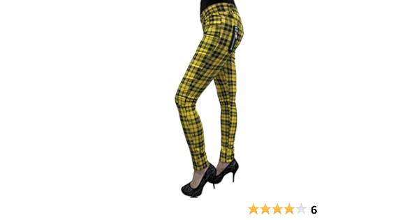 plaid leggings amazon