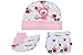 Ole Baby Soft Organic Cotton Caps, Mittens & Booties Combo Set For New Born Baby (0-9 Months) RS.199.00