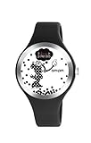 Disney Minnie Mouse Damen-Armbanduhr By am: PM dp155-u529 schwarz Silikon Strap
