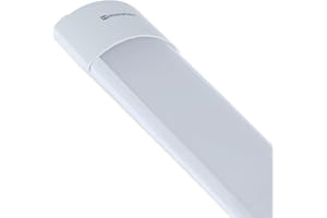 M mimotec - Luminaire LED intégré 20 W, réglette LED 60 cm, température de couleur réglable (blanc chaud, neutre et blanc froid), 2400 lumens