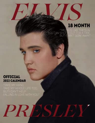 Elv s Presley Calendar 2022 Elv s Presley OFFICIAL Calendar 2022 2023 