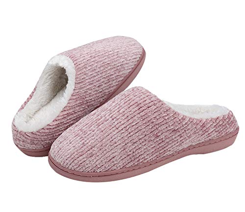 TUOBUQU Womens Mule Slippers Soft Memory Foam Cosy Indoor Warm Winter Slippers