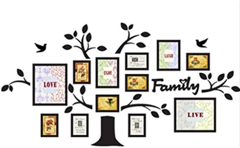 HHHCCCJJJ FJXLZ® Photo Wall, Acrylic Wall Sticker bedroom living room sofa Background wall Creativity combination Wall hanging Photo Wall Hanging Detachable and environmentally (Color : #2)