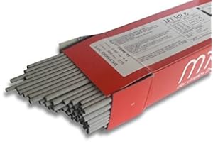 CMT Rutil-Dickumhüllte Electrodes en Forme de Tige V2A 1.4316 MT-308L 1,6-2, 5mm Acier Inox Electrodes Mtc Nirosta - 500 g (env. 80 Stück), 1,6mm Ø