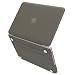 Produktbild iBenzer - Soft-Skin-Serie Kunststoffabdeckung des schweren Kastens für Macbook Pro 13,3'' (A1278) mit CD-ROM, Grau MMP13GY
