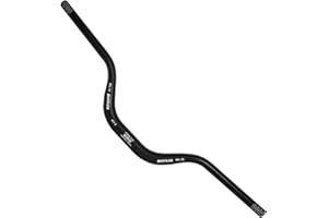 AEYINO Mountain Bike MTB Handlebars 31.8/25.4mm - 20/30/50/90/100/120/160mm Rise MTB Aluminum Alloy Handlebar - 720/780mm Extra Long Bicycle Riser HandleBars for E-Bike Folding Bike Downhill Racing.