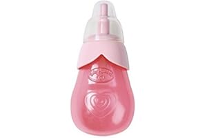 Baby Annabell Milk Bottle for 43 cm Dolls - With Removable Protective Lid - Easy for Small Hands, Creative Play Promotes Empathy and Social Skills, For Toddlers 3 Years and Up