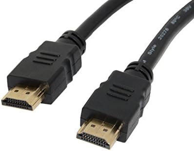 Slick Linc High-Speed-HDMI-Cable Gold Connector Ethernet 1080P-4K 1M - Black