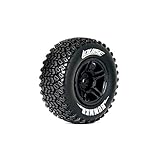 hummer felgen h2  LOUISE SC-Hummer Soft FELGE SCHWARZ 12MM 1/10