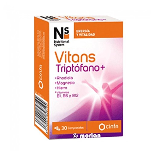 NS Nutricional System Vitans Triptófano, 30Comprimidos