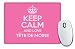 Produktbild Pink Keep Calm und Love Tête de Moine Mauspad Farbe 3073