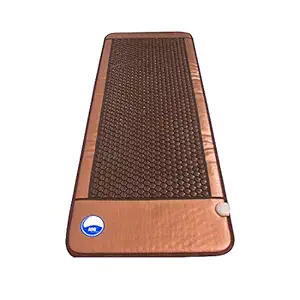 ARG HEALTHCARE Tourmaline Heating Mat 900 Stones FAR Infrared Mattress Thermal Spine Heating Mat for Back Relief and Body Pain Full Body Therapy Mat 900 Stones Korean Mat Reduce Weight FIR Hexagon Shape Mat