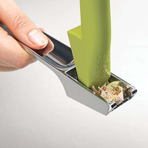 Joseph Joseph JJ20067 Easy Press Leicht zu reinigende Knoblauchpresse, grün - 5