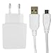 Produktbild Original 2000 mAh ( 2 Amp ) Weiß Huawei Micro USB 2 Pin EU Netzladegerät in Bulkverpackungen Geeignet für Huawei P9 Lite , Honor 4C Pro , Huawei Y5II 4G, Huawei Y3II 4G , Honor 5C , G9 Lite