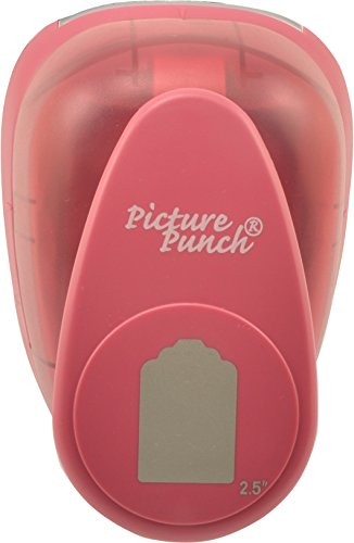 Vaessen Creative 21434-001 Stanzer Jumbo+ Preisschild | 6, 3 cm, Metal, Plastic, Purple, 13.2 x 9.5 x 7.6 cm