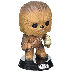 Funko Pop Chewbacca con Porg (Star Wars 195) - Imagen 3