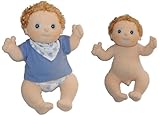 wie ein echtes Baby ! Der Daumen kann wirklich zum Nuckeln genommen werden und es ist wirklich ein echter Junge :-)