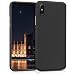 Produktbild kwmobile Slimcase Hülle für Apple iPhone X - Ultra Slim Handy Backcover Schutzhülle Case Cover in Metallic Schwarz