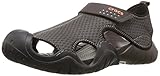 Die Crocs-Schuhe zeigen US-Größen an.