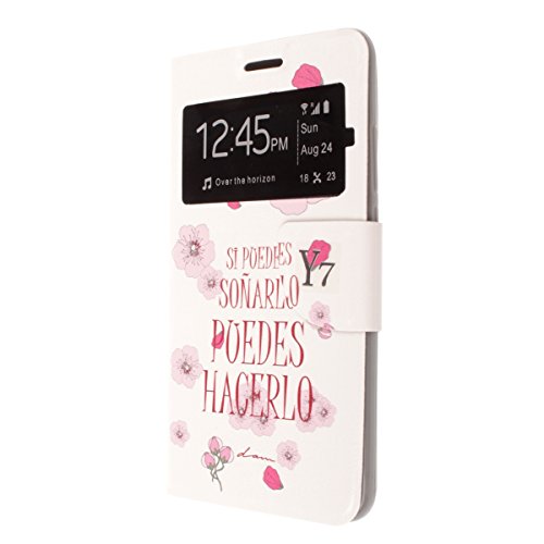 Misemiya    Coque   tui pour Huawei Y7 2017 -   tui   Protecteur Verre Tremp    Cover DESIGEN Stand B62