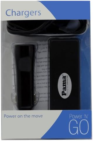 Pama 12-24V Power 'N' Go 5-Port Rapid USB Car Charger Outputs 7.2A/36W With Extension Cable