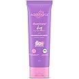 Aqualogica Illuminate+ Dewy Sunscreen SPF 50+ PA++++ with Wild Berries & Alpha Arbutin | Broad Spectrum SPF 50+ PA++++ | UVA/B & Blue Light Protection | Evens Skin Tone | Fragrance-Free & No White Cast | For Luminous & Sun Protected Skin | 125 g