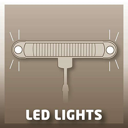 Einhell Halogenheizer IHS 1500 W (1500 W, Fernbedienung, LED-Beleuchtung für Außenbereich, Wandhalterung) - 5