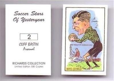 YESTERYEAR Soccer Stars Wolves Wanderers NOEL GEORGE football trade card No 14