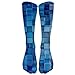Produktbild Jxrodekz Long Dress Socks Over-The-Calf Tube Compression Socks Abstract 3D Cubes Training Football Athletic Sports Socks