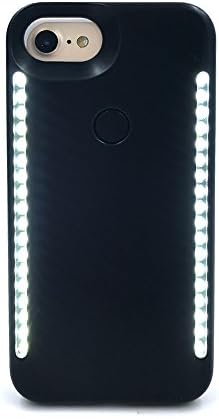 OneThing LED Light Up Selfie Case Illuminated Case for iPhone (Iphone 6 Plus/Iphone 7 Plus/Iphone 8 Plus, Black)