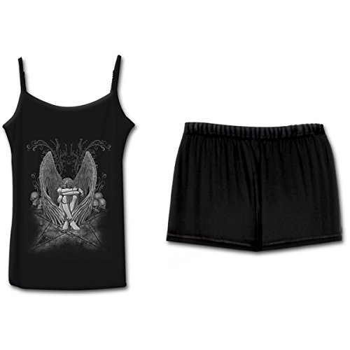 Preisvergleich Produktbild Spiral Enslaved Angel Pyjamas Set - Ladies - S - Black / White