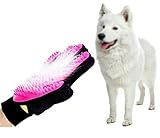 1. Este guante de belleza con 180 puntas de goma suave, puede proporcionar un masaje cómodo y relajante. También puede disfrutar de un momento maravilloso tocando el baño de su encantadora mascota en el baño de esta mascota.