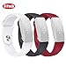 Produktbild GreatFun Sport silikon Armband Armband Armband ersatz Armband Alternative handschlaufe erweiterbar Band für Fitbit Inspire/Inspire hr (große größe)