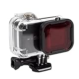yi action camera 2 4k plus El filtro de corrección de color rojo es el más utilizado en aguas azules (días brillantes, aguas poco profundas, etc.)