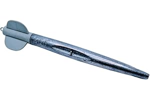 AquaDart™ Ballistic Sinkers (3 Pack) – Patented Sea Fishing Weights for Drift Fishing, Trolling & Boat Fishing – Hydrodynamic Design for Deep Sea Angling