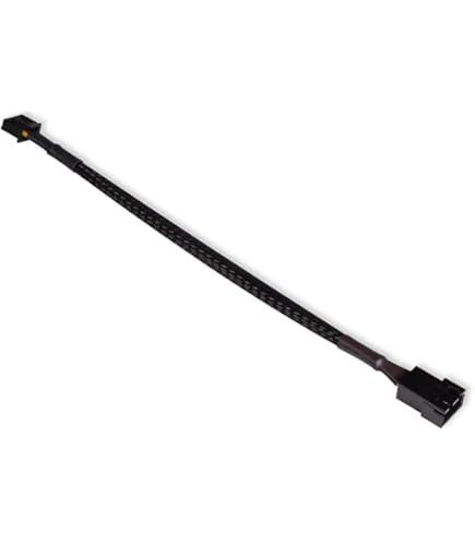 Alphacool 18703 Rallonge ARGB 3 Broches Vers 3 Broches 60 Cm, Câble Modding Noir