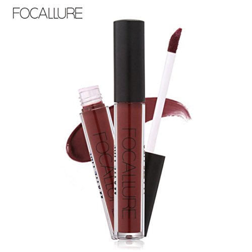 Yogogo Neue Art und Weise Lippenstift Kosmetik Frauen sexy Lippen Metallic Lip Gloss - 3