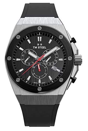 TW Steel | ceo tech | edizione limitata | cronografo | gomma nera | CE4042