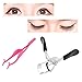 Produktbild Anself 2 Stück Edelstahl Wimpernzange + Falsche Wimpern Applicator / Remover-Pinzette
